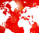 red world card free vector graphic